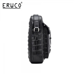 Túi đeo chéo nam da cá sấu TDC-ERU-DCS06-BLACK